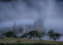 Kilchurn Castle in the mist