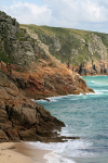 Porthcurno cliffs  _C010