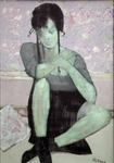 karen sitting on the floor 75x50