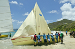 Bequia Easter Regatta_Heineken Challenge - Race II - Local Fishing Boa