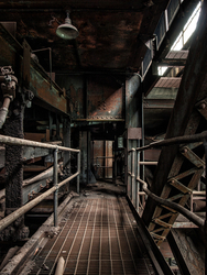 St. Nicholas Coal Breaker (Mahanoy City, PA) | Abstract Geometry