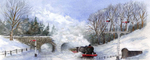 North Yorkshire Moors Railway in Snow
