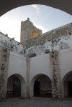 Los Tres Reyes, convento cloister & turret