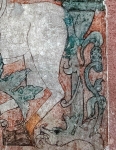 Ixmiquilpan, Hidalgo, San Miguel Arcángel, South nave mural, centaur 