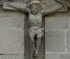 Façade, upper pediment Crucifixion