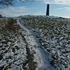 Trail to the hilltop chimney