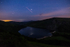 Lough Tay during night