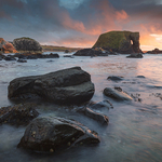 Elephant Rock Evening Light