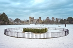 Snow Scene Malahide Castle