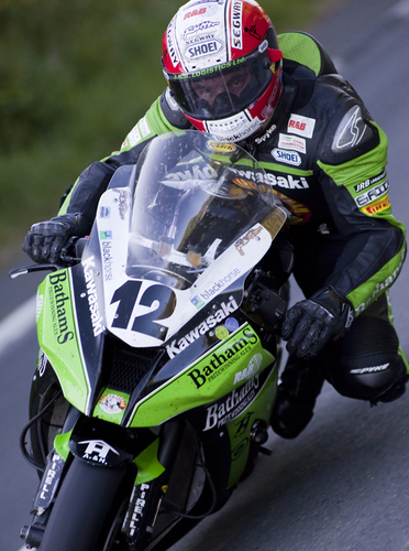 Michael Rutter during Tuesday 29th Superbike practice.