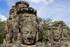 Stone faces, Bayon, Angkor Thom, Cambodia