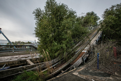 Abandoned Six Flags (New Orleans, LA) | Spillway Splashout Ride