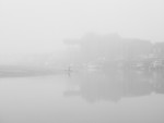 Granary in the Mist - Wells Quay