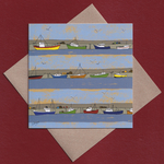 Harbour greetings card