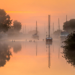 River Frome Sunrise, Wareham, Dorset (Pre-Sunrise)