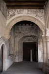 Lower cloister walk & portería portal