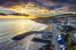z2868 Sunset View over Ventnor