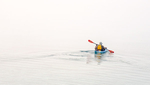 Larry on kayak