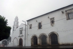 Xochicoatlán, Hidalgo, San Nicolás de Tolentino, façade & portería