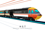 POWER CAR #43028 | BR INTERCITY SWALLOW & IRISH RAIL