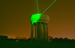 Lasers from Beanfield Tower