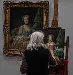 Painting in the Louvre