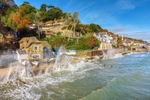 z4110 Autumnal Day, Shanklin Chine Beach