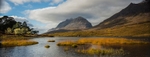 Loch Clair and Liatach pano