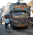 India Porbandar lorry and cyclist