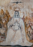 Our Lady of the Rule, closeup