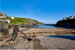 Anchor on the slipway at Port Isaac in North Cornwall