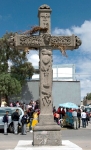 San Pedro Apóstol, atrial cross, front