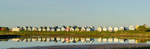 Beach Huts & reflections at Mudeford Spit - 2