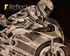 Reflect Glass Deign Joey dunlop Framed mirror close up