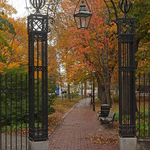 Loyalist Burial Grounds Saint John New Brunswick Autumn Foliage