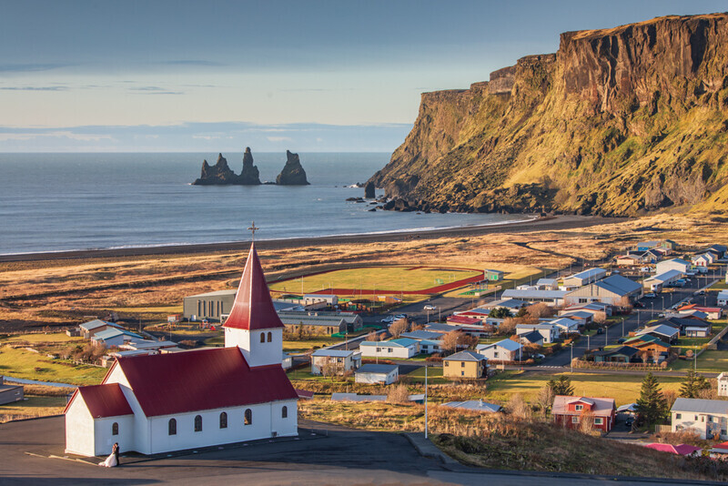 Vikurkirkja And Surrounds, Vik, Iceland