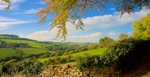 The Cotswolds from Swainswick,Bath EDC249