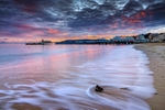 z3953 A Subtle Sunset, Sandown Beach