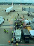 Shooting on the airfield