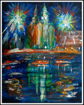 Fireworks over The Mersey (sold)
