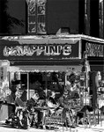 Crowd outside Chiappinis Broadstairs