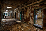 Holmesburg Prison (Philadelphia, PA) | Deteriorated Corridor
