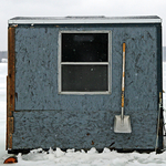Ice Fishing Shack New Brunswick Canada