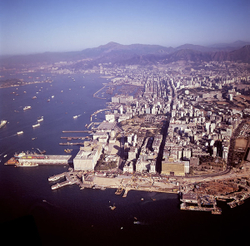KM-192 Aerial of Kowloon - 1977