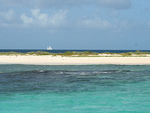 070207 Sandy Isle off Cariacou with yacht