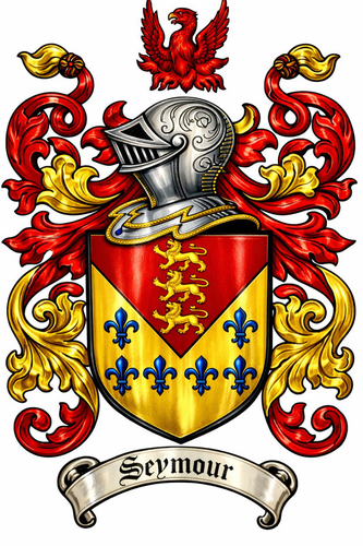 Family Coat of Arms for the Seymour Family - The Seymour Family name is an historic one. It was first introduced to…