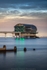 ab632 Noctilucent clouds at Bembridge lifeboat station