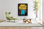Flowers in a vase inspired by Munro a South African artist as seen han