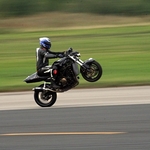 124mph wheelie