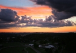 Sunset from Rising Park